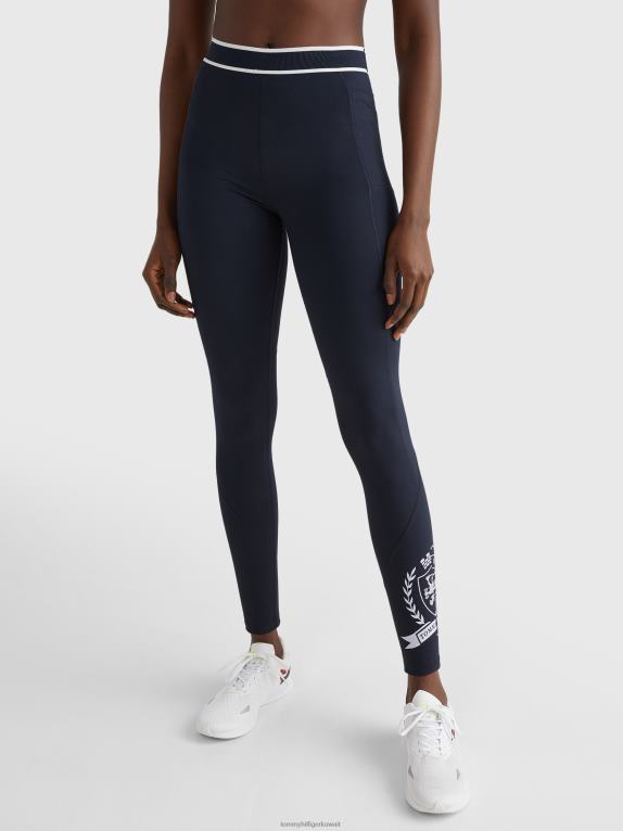 سماء الصحراء Tommy Hilfiger أيقونات رياضية طماق كاملة الطول 446442308