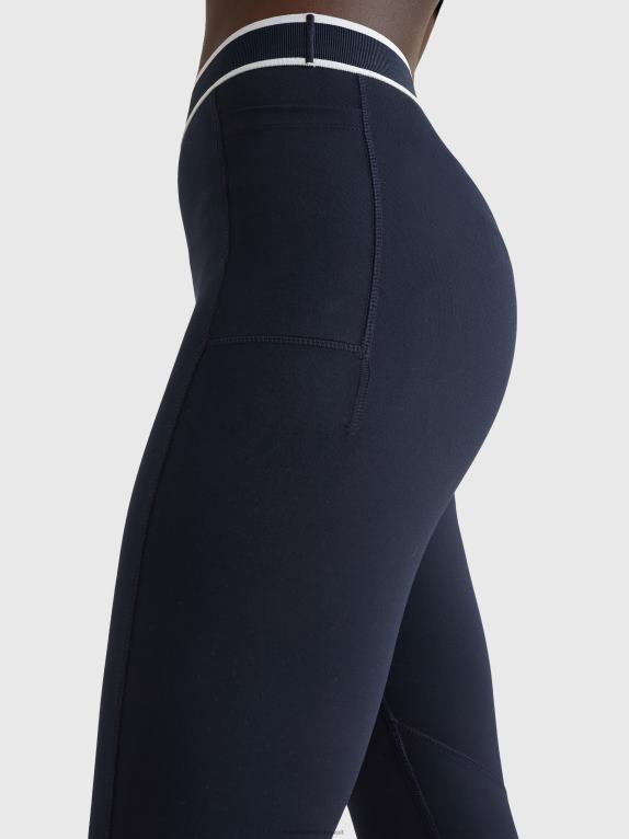 سماء الصحراء Tommy Hilfiger أيقونات رياضية طماق كاملة الطول 446442308