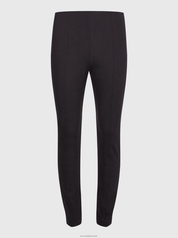 أسود Tommy Hilfiger طماق نحيفة بطول كامل 446442311