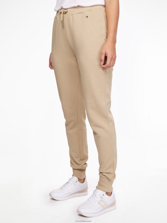 اللون البيج Tommy Hilfiger بنطال رياضي برسومات عادية 446442322