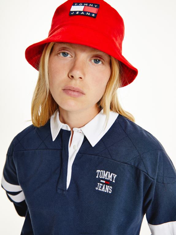 البحرية الشفق Tommy Hilfiger بولو الرجبي اقتصاص 446442362