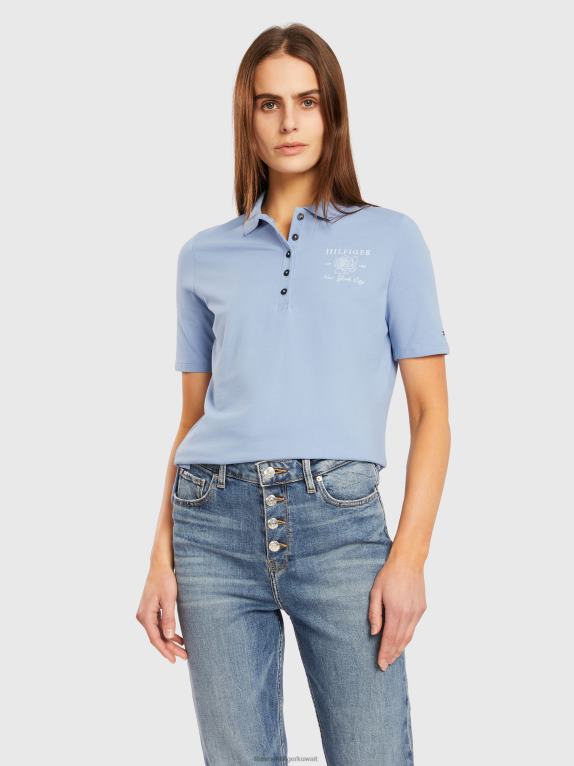 القمر الأزرق Tommy Hilfiger بولو الورد العادي 446442363