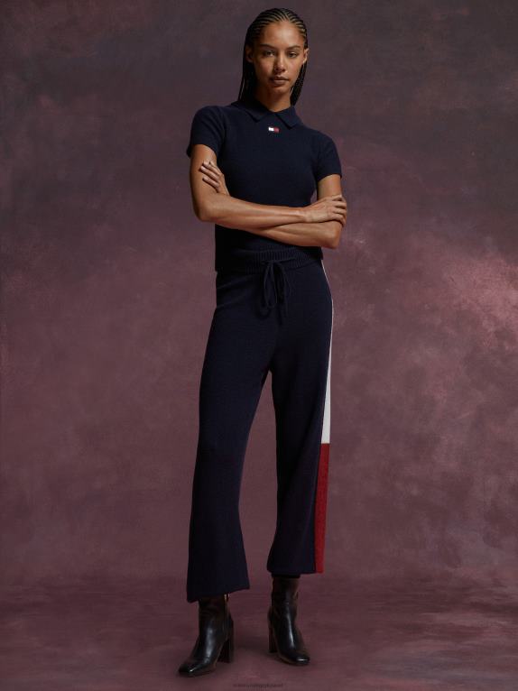 سماء الصحراء Tommy Hilfiger مجموعة العلم أيقونة بولو رقيق 446442375