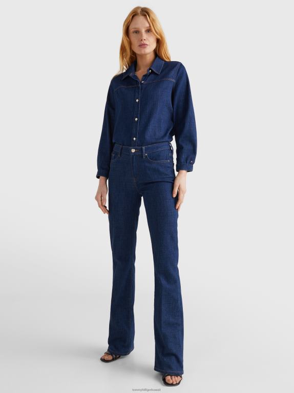 بالو Tommy Hilfiger قميص من الدنيم ملائم ومريح 446442409