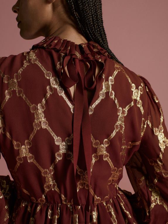 روج Tommy Hilfiger مجموعة بلوزة بيبلوم من الحرير 446442418