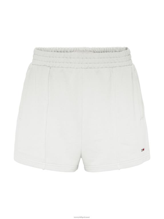 هيذر رمادي فضي Tommy Hilfiger شورت من القطن العضوي الأساسي 446442446