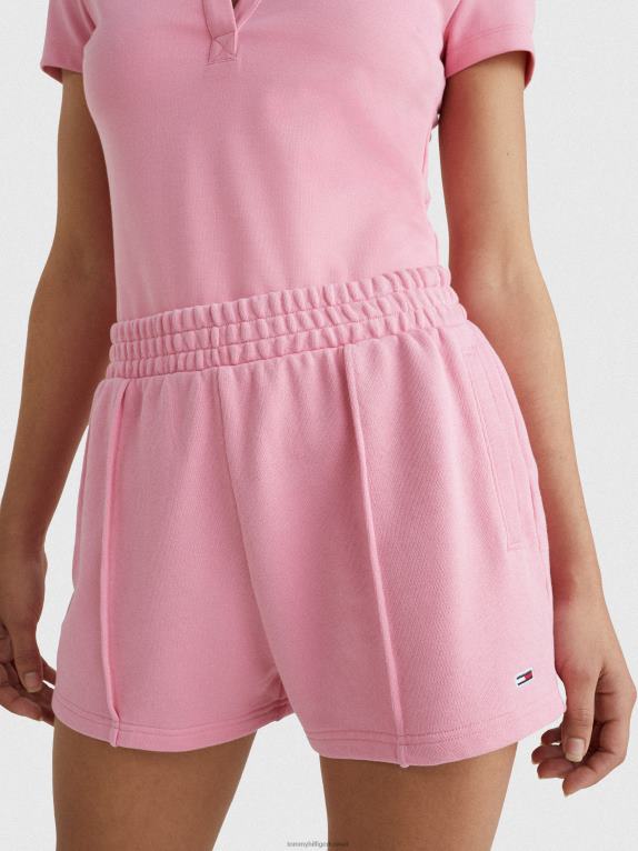 الوردي الطازج Tommy Hilfiger شورت من القطن العضوي الأساسي 446442462