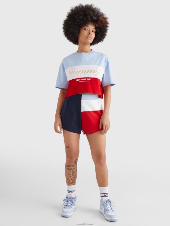 الشفق البحرية/متعددة Tommy Hilfiger شورت متباين الألوان 446442464