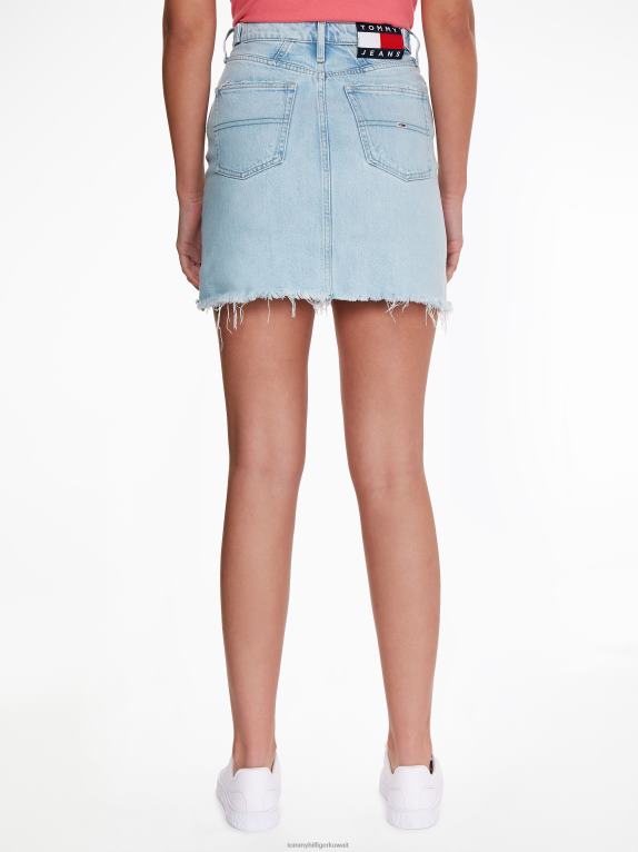 ضوء الدنيم Tommy Hilfiger تنورة أمي الدنيم 446442477