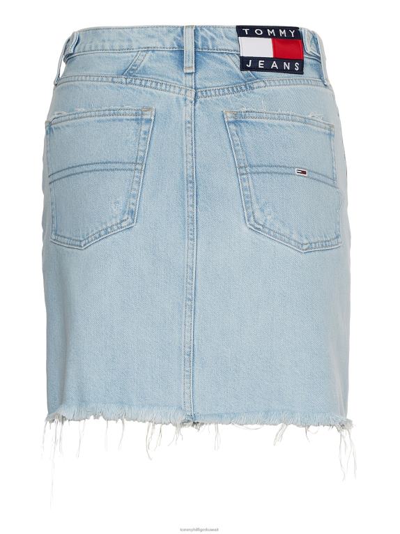 ضوء الدنيم Tommy Hilfiger تنورة أمي الدنيم 446442477