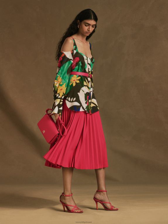 روعة الوردي Tommy Hilfiger تنورة مطوية 446442479