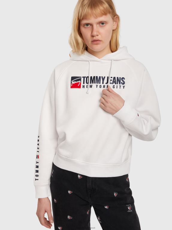 أبيض Tommy Hilfiger هوديي رياضي 446442511