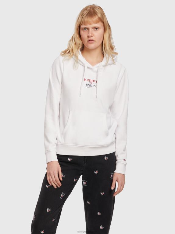 أبيض Tommy Hilfiger هوديس الشعار الأساسي 446442517