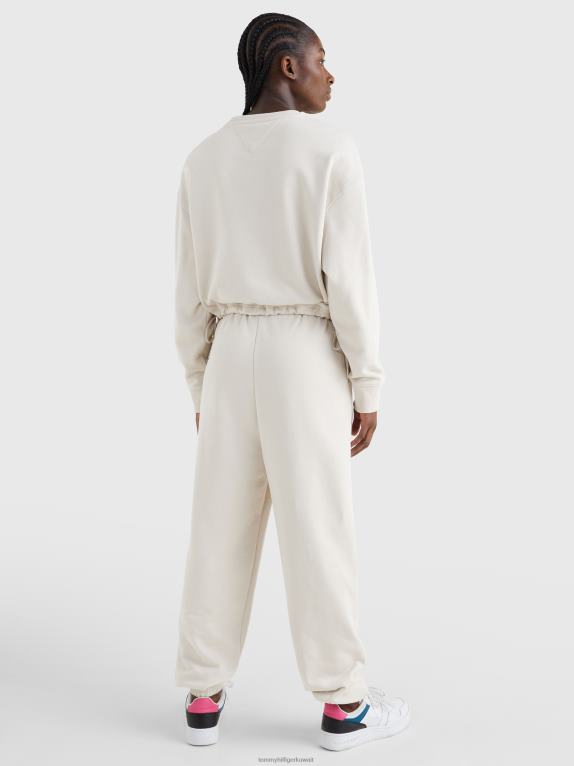 البيج الحجري Tommy Hilfiger سترة قصيرة برباط شارة 446442526