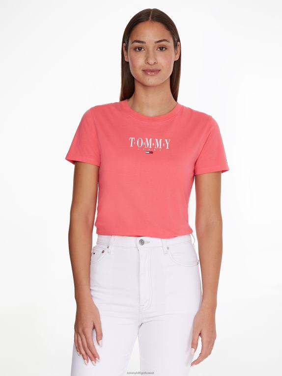 وردة الحديقة Tommy Hilfiger تيشيرت جيرسي بشعار أساسي 446442531