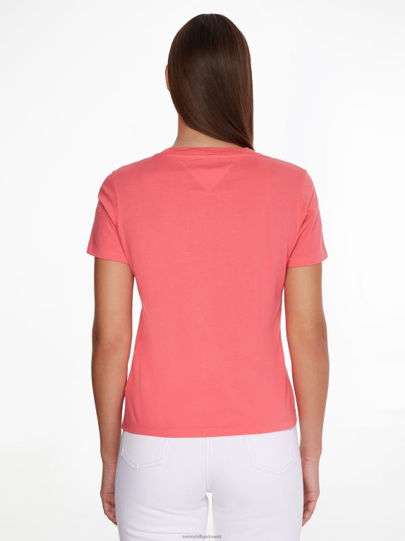 وردة الحديقة Tommy Hilfiger تيشيرت جيرسي بشعار أساسي 446442531