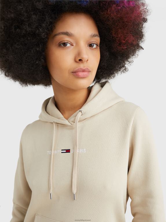 رمل السافانا Tommy Hilfiger هوديي بشعار خطي 446442570