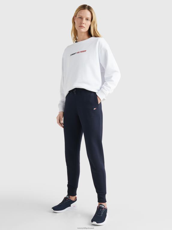 الأبيض البصري Tommy Hilfiger سترة رياضية مريحة 446442581