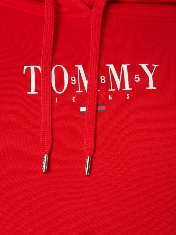 قرمزي عميق Tommy Hilfiger هوديي منحنى أساسي 446442614