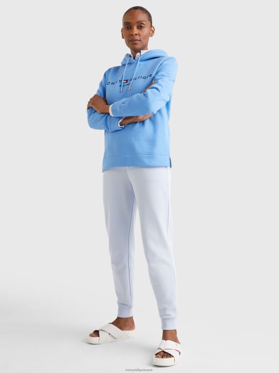 الكوبية الزرقاء Tommy Hilfiger هوديي الرباط الأساسي 446442634