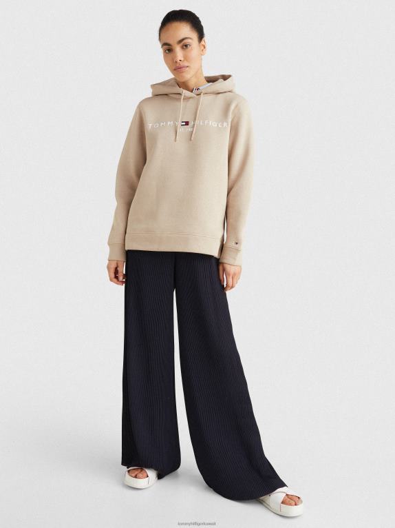 اللون البيج Tommy Hilfiger هوديي الرباط الأساسي 446442659