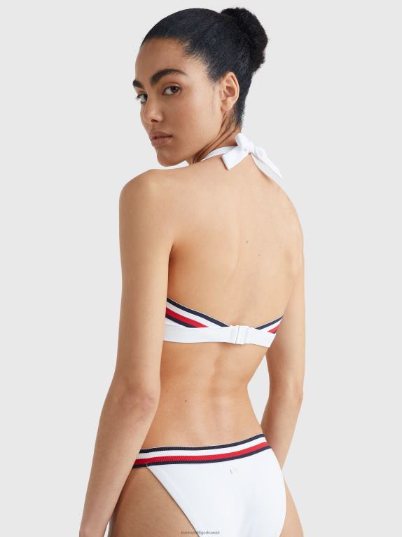 أبيض Tommy Hilfiger بيكيني علوي مثلث ثابت 446442677
