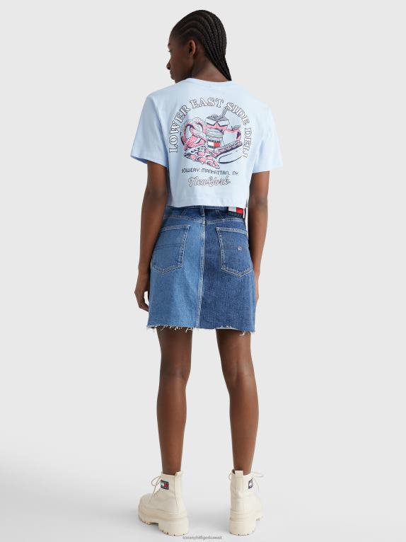 سماء شامبراي Tommy Hilfiger تيشيرت بطبعة طعام 446442799