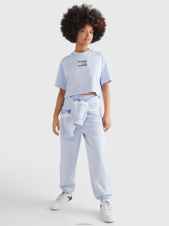 أزرق محض Tommy Hilfiger تي شيرت برسومات الشعار 446442814