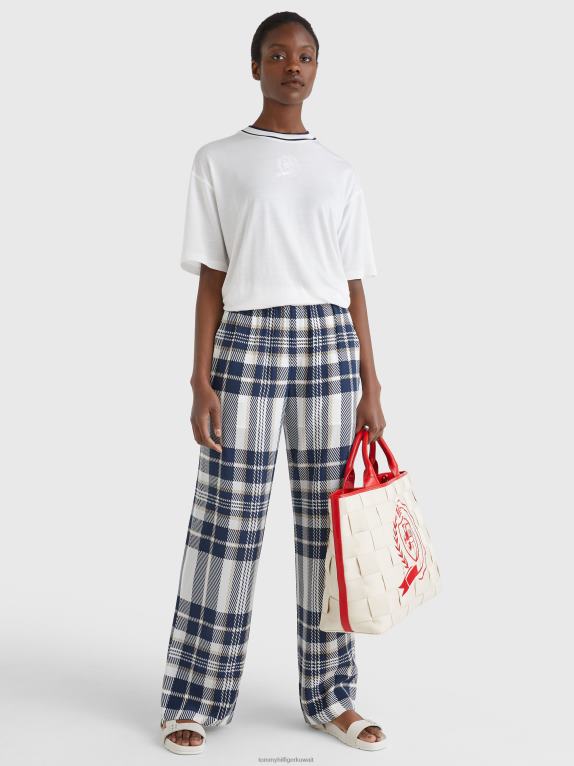 بيج فاتح Tommy Hilfiger أيقونات استرخاء نصف كم أعلى 446442820