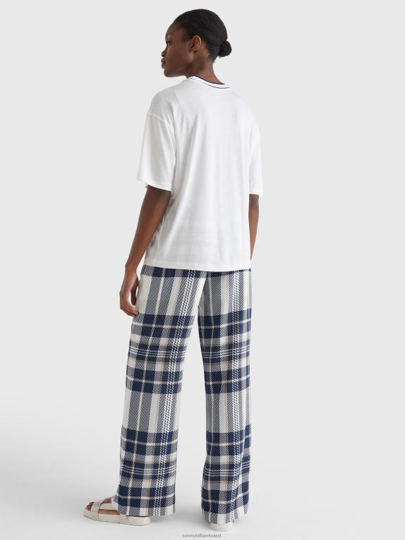 بيج فاتح Tommy Hilfiger أيقونات استرخاء نصف كم أعلى 446442820