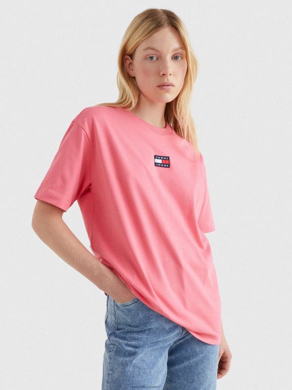 وردة الحديقة Tommy Hilfiger شارة تناسب تي شيرت المتضخم 446442824