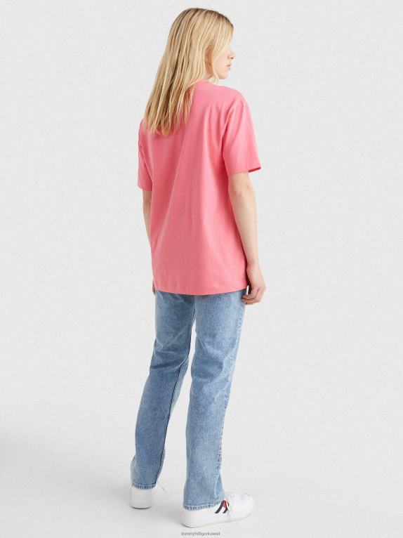 وردة الحديقة Tommy Hilfiger شارة تناسب تي شيرت المتضخم 446442824