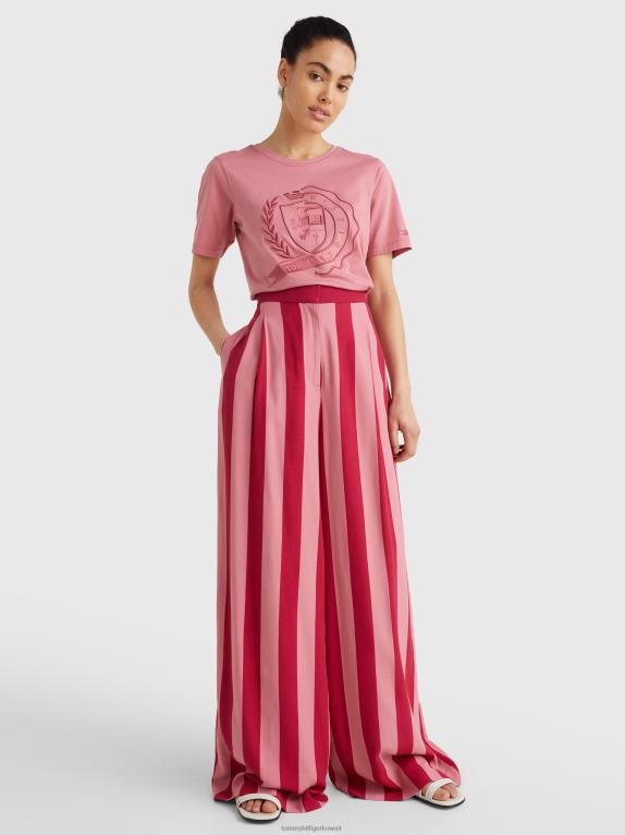 الإنجليزية الوردي Tommy Hilfiger أيقونة قمة المحملة 446442863