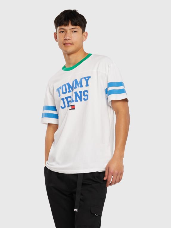 أبيض Tommy Hilfiger تي شيرت البوب 446442889