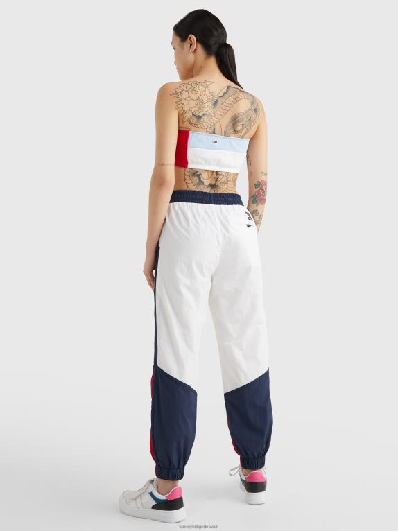 قرمزي عميق/متعدد Tommy Hilfiger أرشيف العصابة ذات الألوان المحظورة 446442893