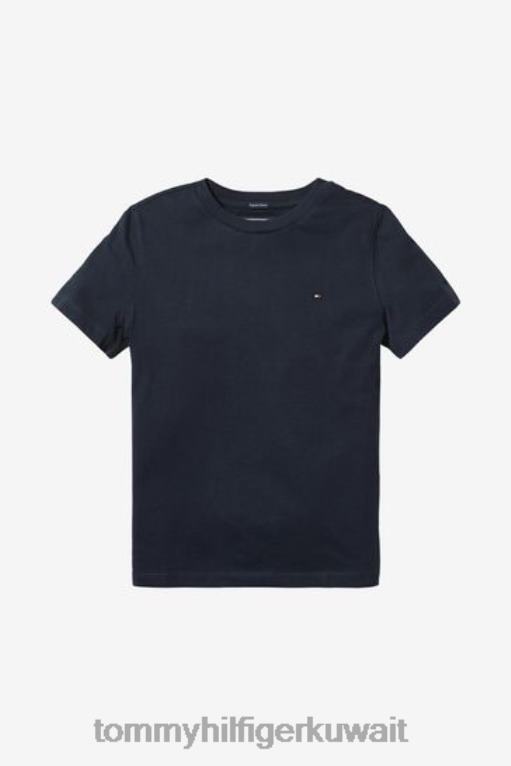 القوات البحرية Tommy Hilfiger تي شيرت أساسي 446442944