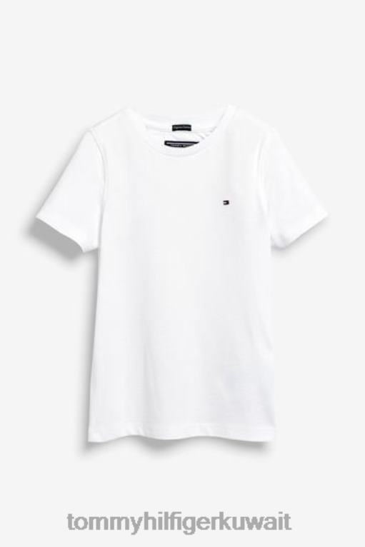 أبيض Tommy Hilfiger تي شيرت أساسي 446442945