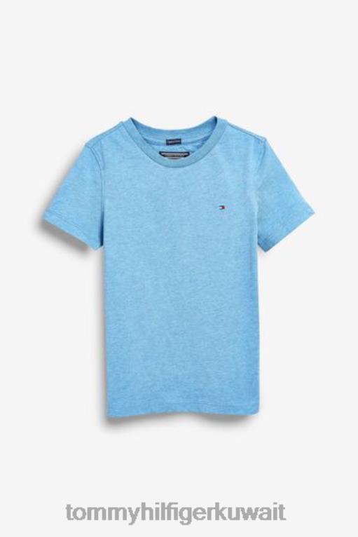 أزرق Tommy Hilfiger تي شيرت أساسي 446442952