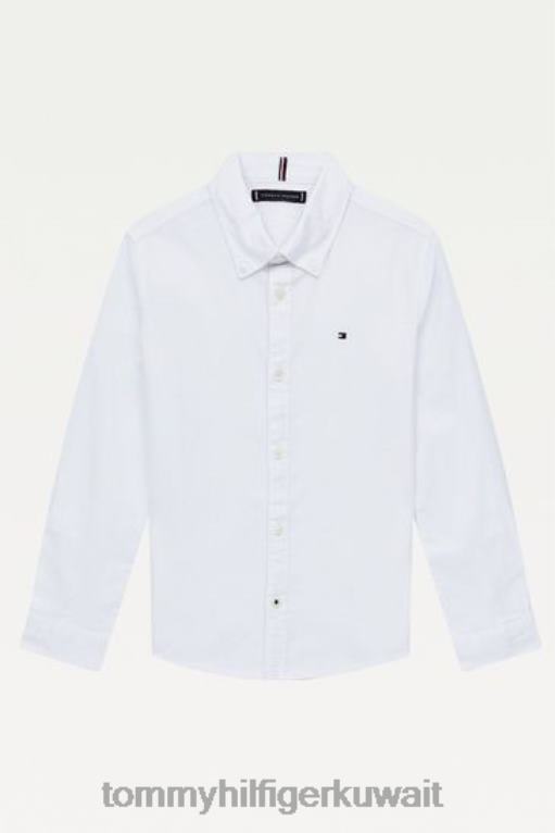 أبيض Tommy Hilfiger تمتد قميص أكسفورد 446442953