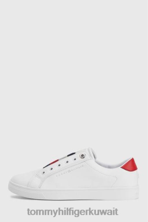 أبيض Tommy Hilfiger أحذية رياضية مرنة سهلة الارتداء 446442963
