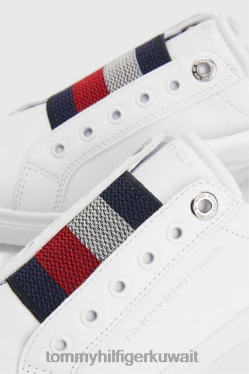 أبيض Tommy Hilfiger أحذية رياضية مرنة سهلة الارتداء 446442963