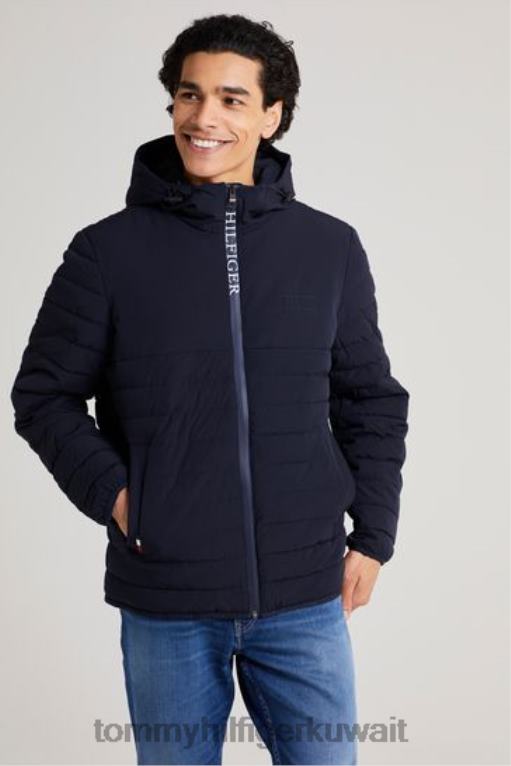 أزرق Tommy Hilfiger سترة مقنعين تمتد 446442984