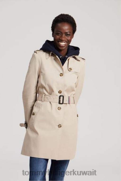 بني الجمل Tommy Hilfiger التراث معطفا واحدا الصدر 446442998