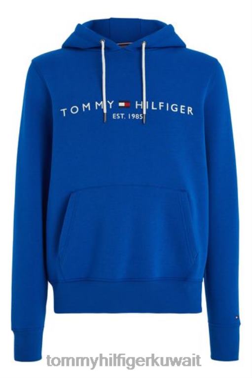 أزرق Tommy Hilfiger هوديي الشعار 446443011