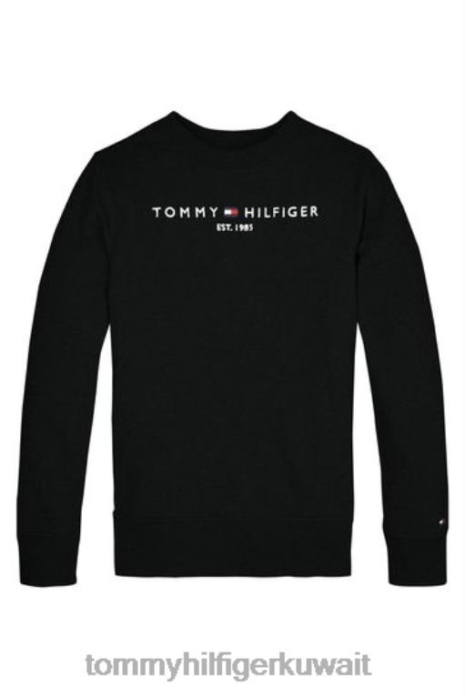 أسود Tommy Hilfiger البلوز الأساسية 446443015
