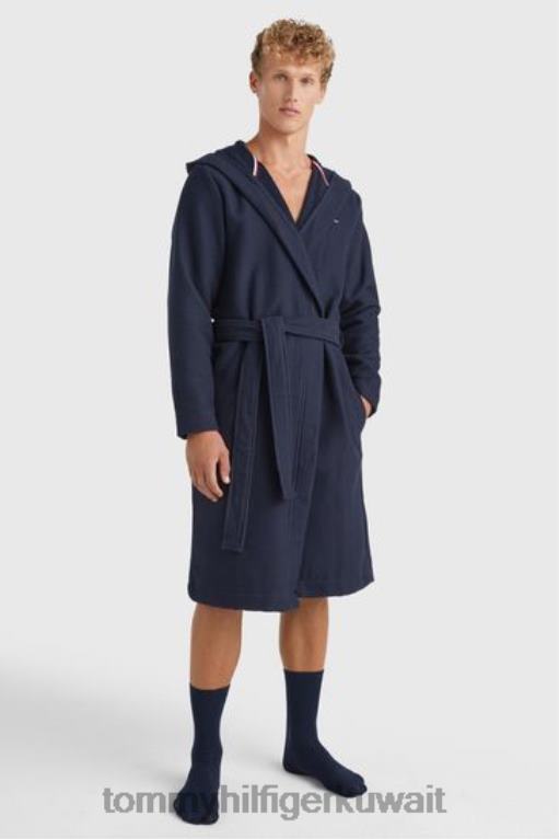 أزرق Tommy Hilfiger رداء الوافل 446443024