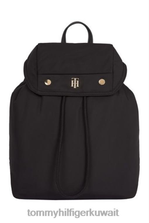 أسود Tommy Hilfiger حقيبة ظهر 446443043