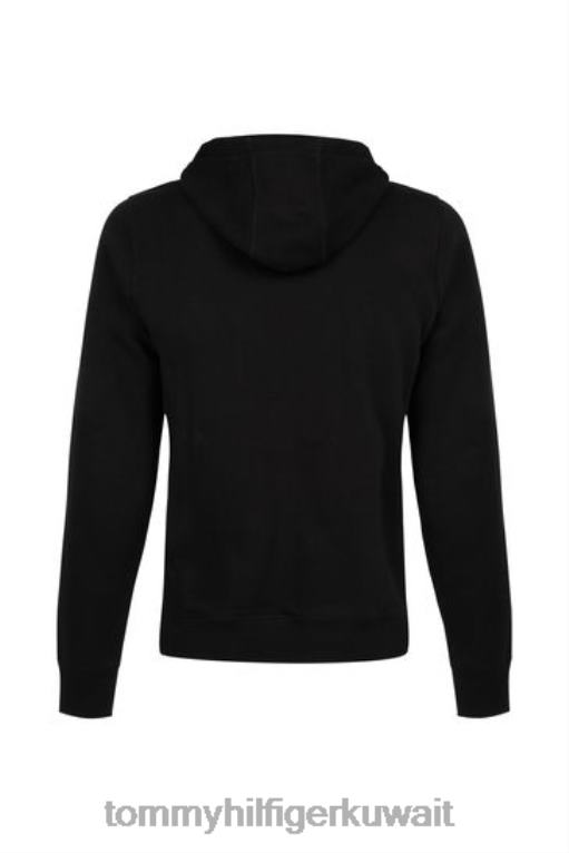 أسود Tommy Hilfiger هوديي الشعار الأساسي 446443045