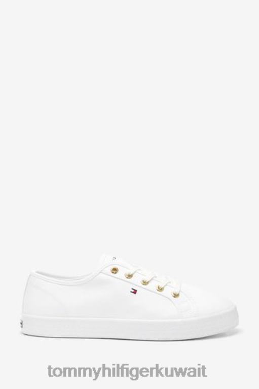أبيض Tommy Hilfiger المدربين البحريين 446443075