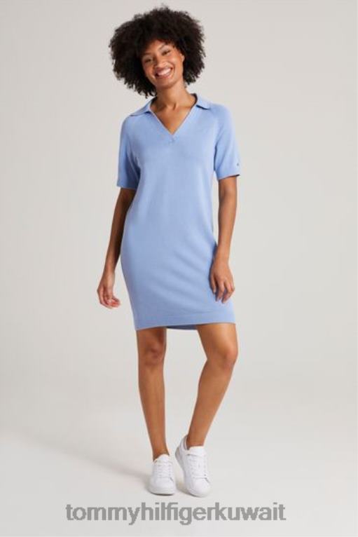 أزرق Tommy Hilfiger فستان بولو 446443081